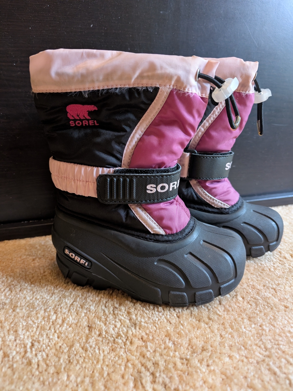 Sorel Toddler Flurry Winter Snow Boots In Pink 9C